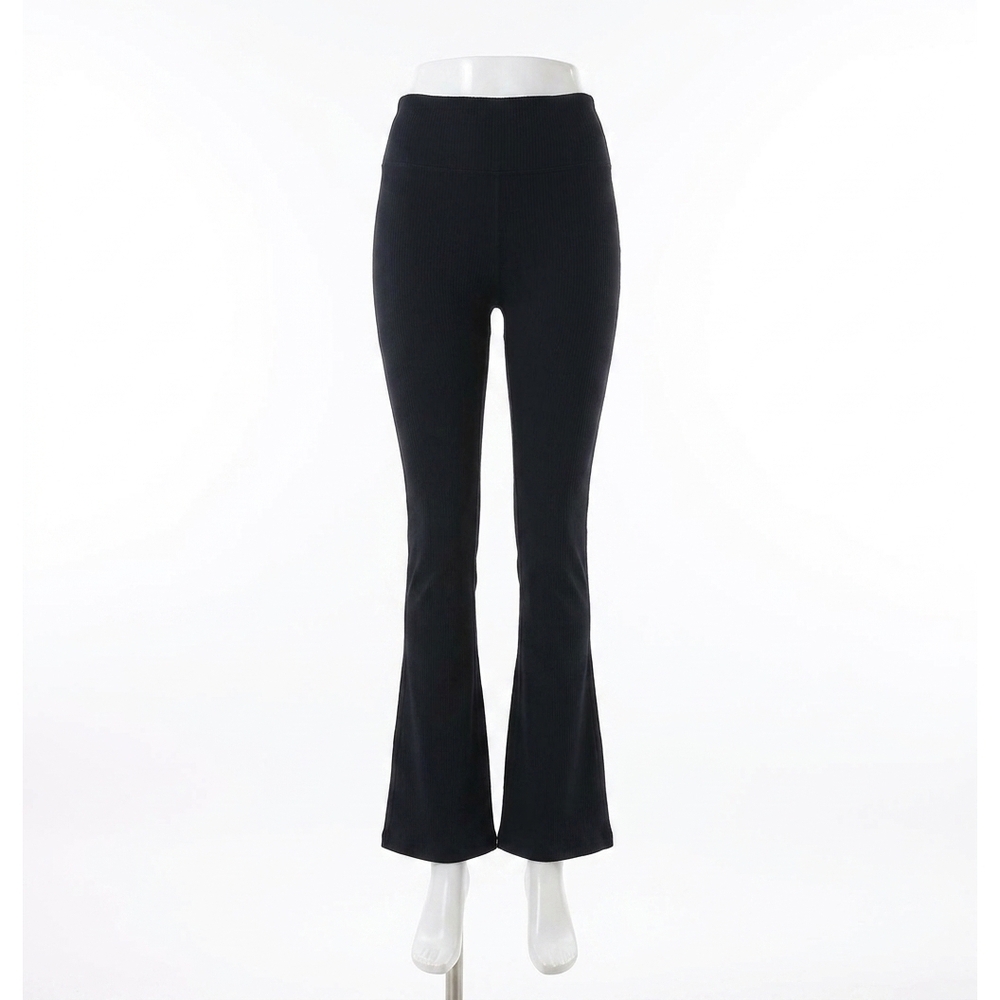 NEW SPANX micro flare leggings pant in very black